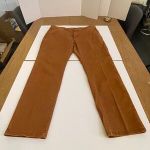 Classic Men's Rust slim Chinos 36x30
